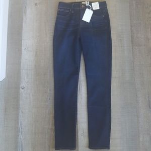 J. Crew 9" High-Rise Toothpick Jean (Dark Indigo)